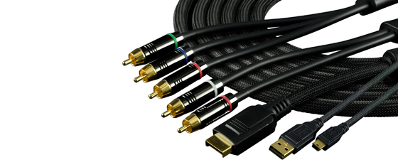 Component AV Cable & USB 2.0 Cable Pack