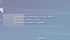 PSP® System Software Update PSP® System Software Update