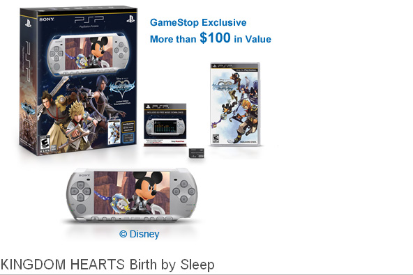 KINGDOM HEARTS Birth by Sleep PSP® Entertainment Pack