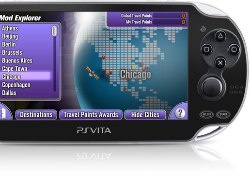 PlayStation®Vita GPS