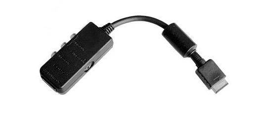 AV Adaptor with S Video Out Connector